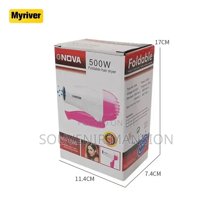Nova Hair Dryer 1000watt