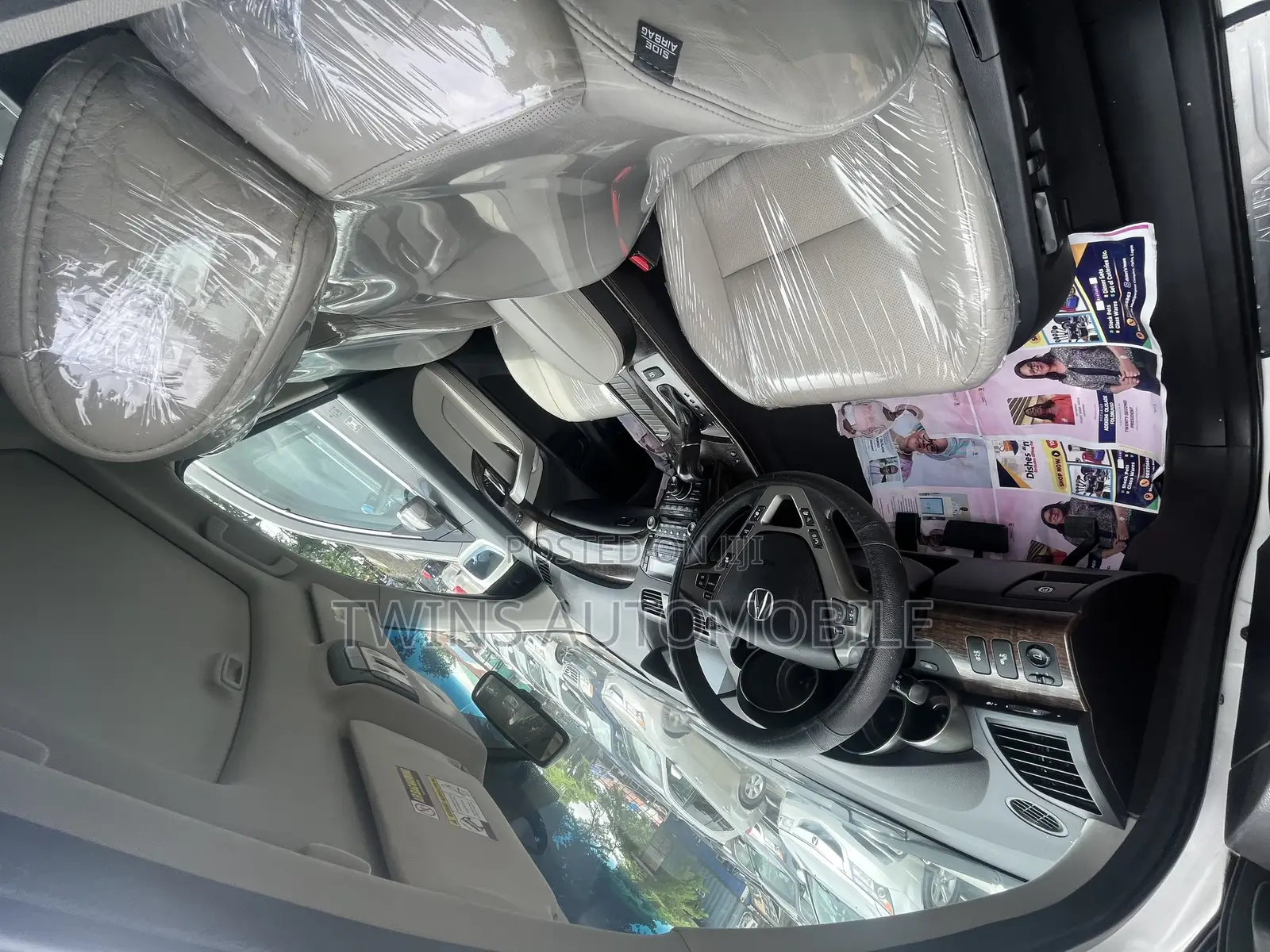 Acura MDX Advance Package SUV AWD (3.7L 6cyl 6A) 2011 White