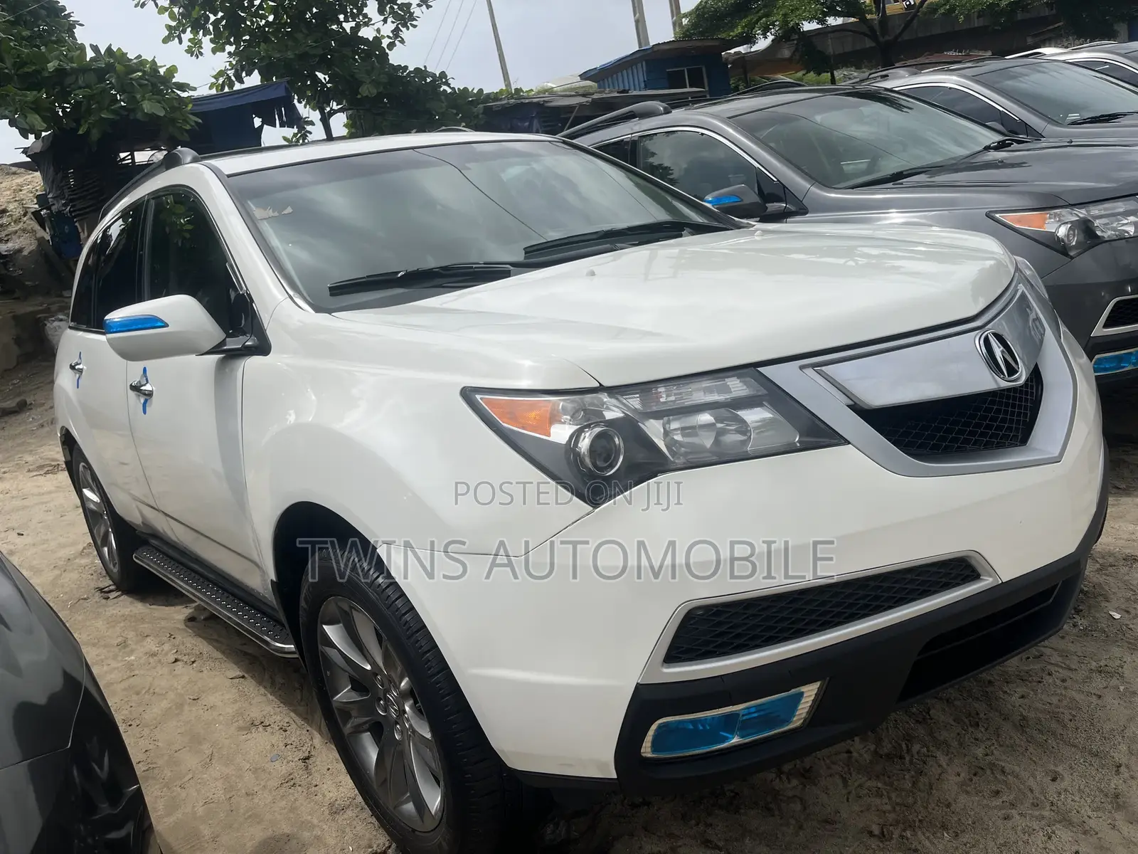 Acura MDX Advance Package SUV AWD (3.7L 6cyl 6A) 2011 White
