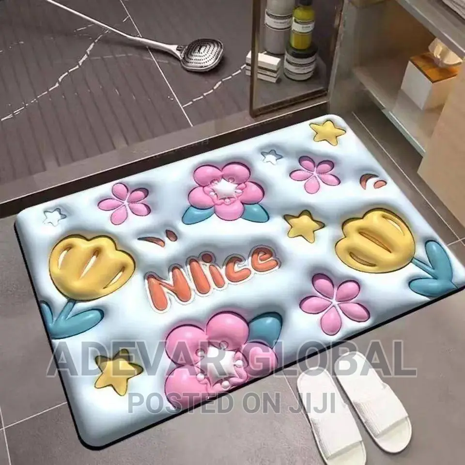 3.5 Thickness Absorbent Foot Mat for Home and Office Use
