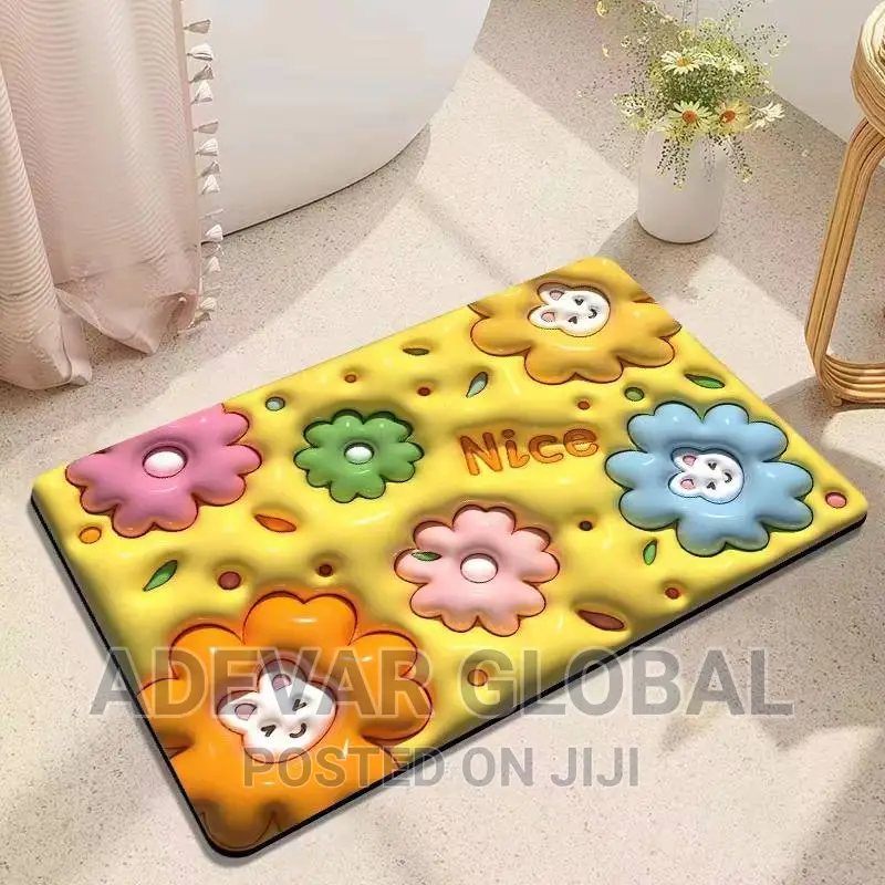 3.5 Thickness Absorbent Foot Mat for Home and Office Use