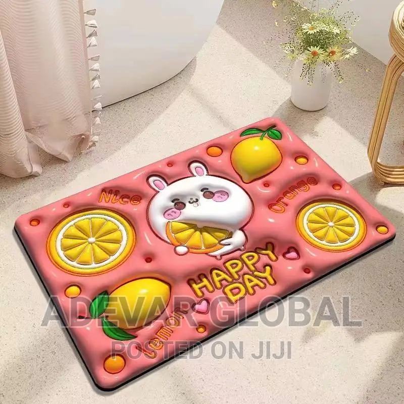3.5 Thickness Absorbent Foot Mat for Home and Office Use