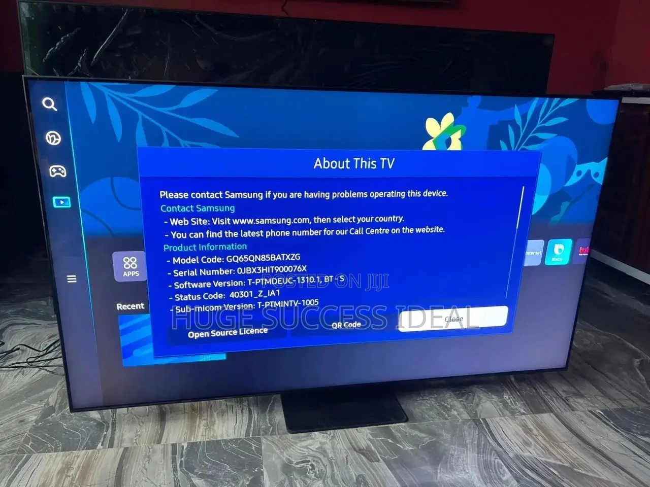 Samsung Neo QLED QN85B 65" Quantum HDR 1500 Smart TV