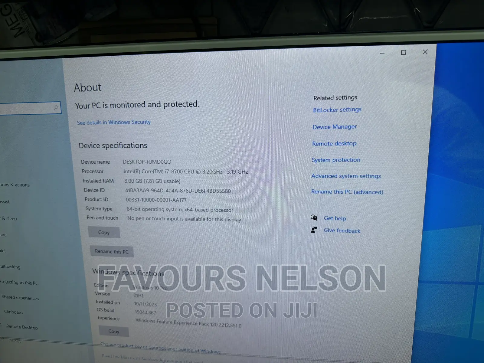 Desktop Computer Dell XPS 32GB Intel Core I7 HDD 1T
