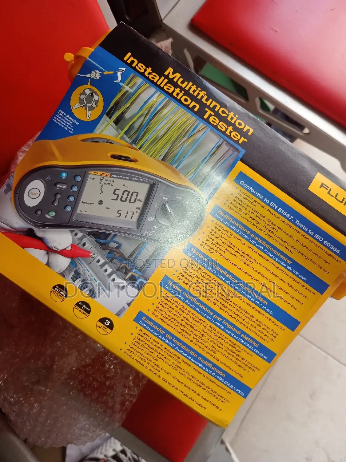 Fluke 1664FC Installation Multifunction Tester
