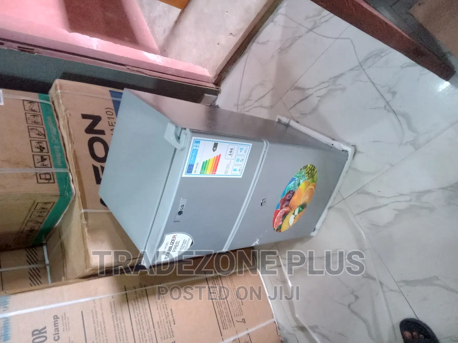 Fast Cooling Gs-141sq Lg Free Standing Refrigerator