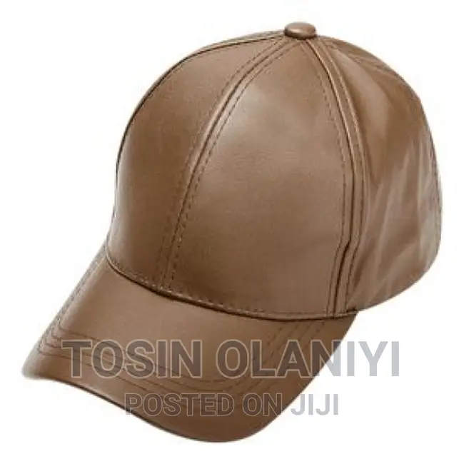 Leather Face Cap