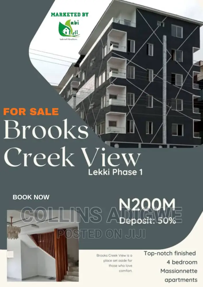 4bdrm Apartment in Lekki Phase 1,. for sale