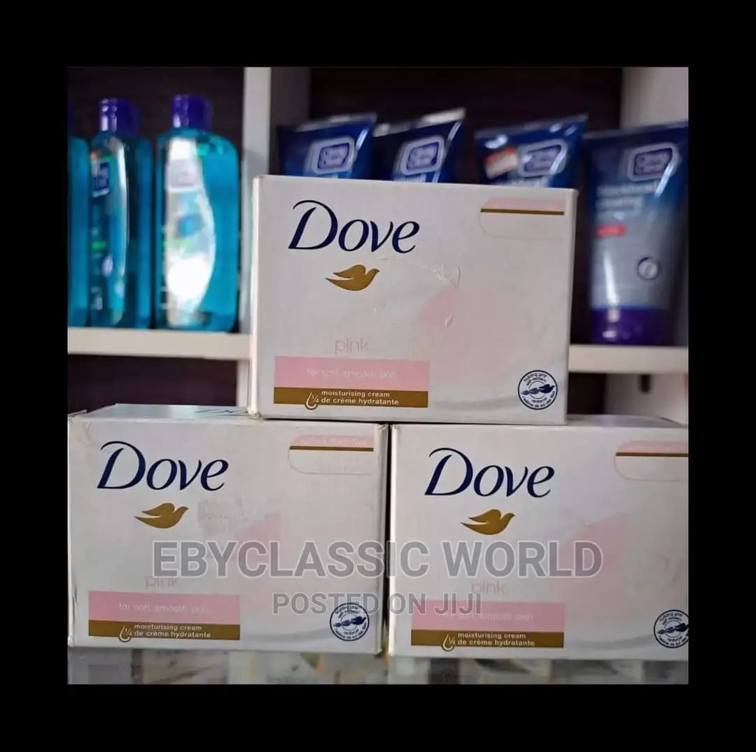 Dove Pink Moisturising Soap X4