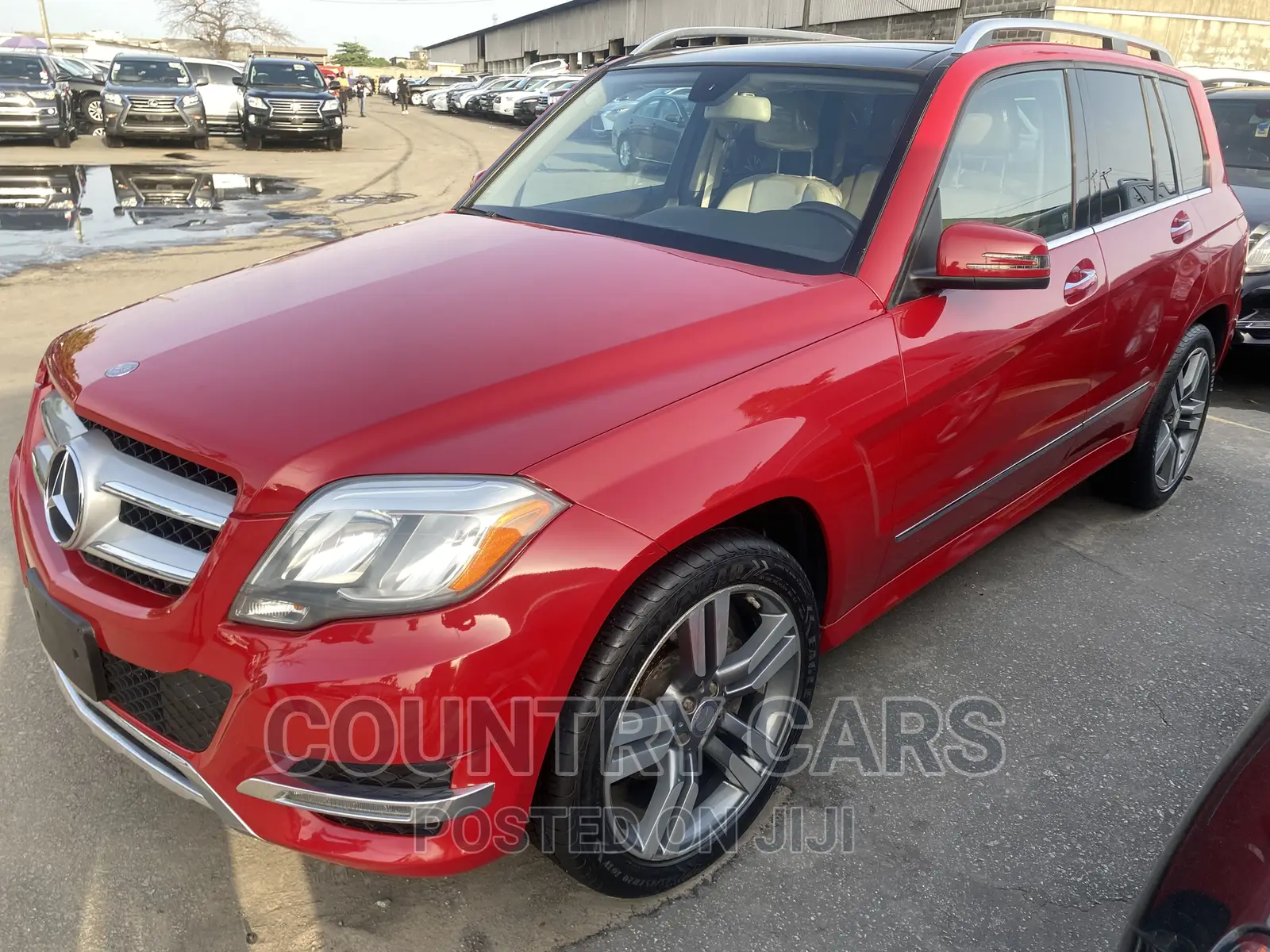 Mercedes-Benz GLK-Class 350 4MATIC 2014 Red