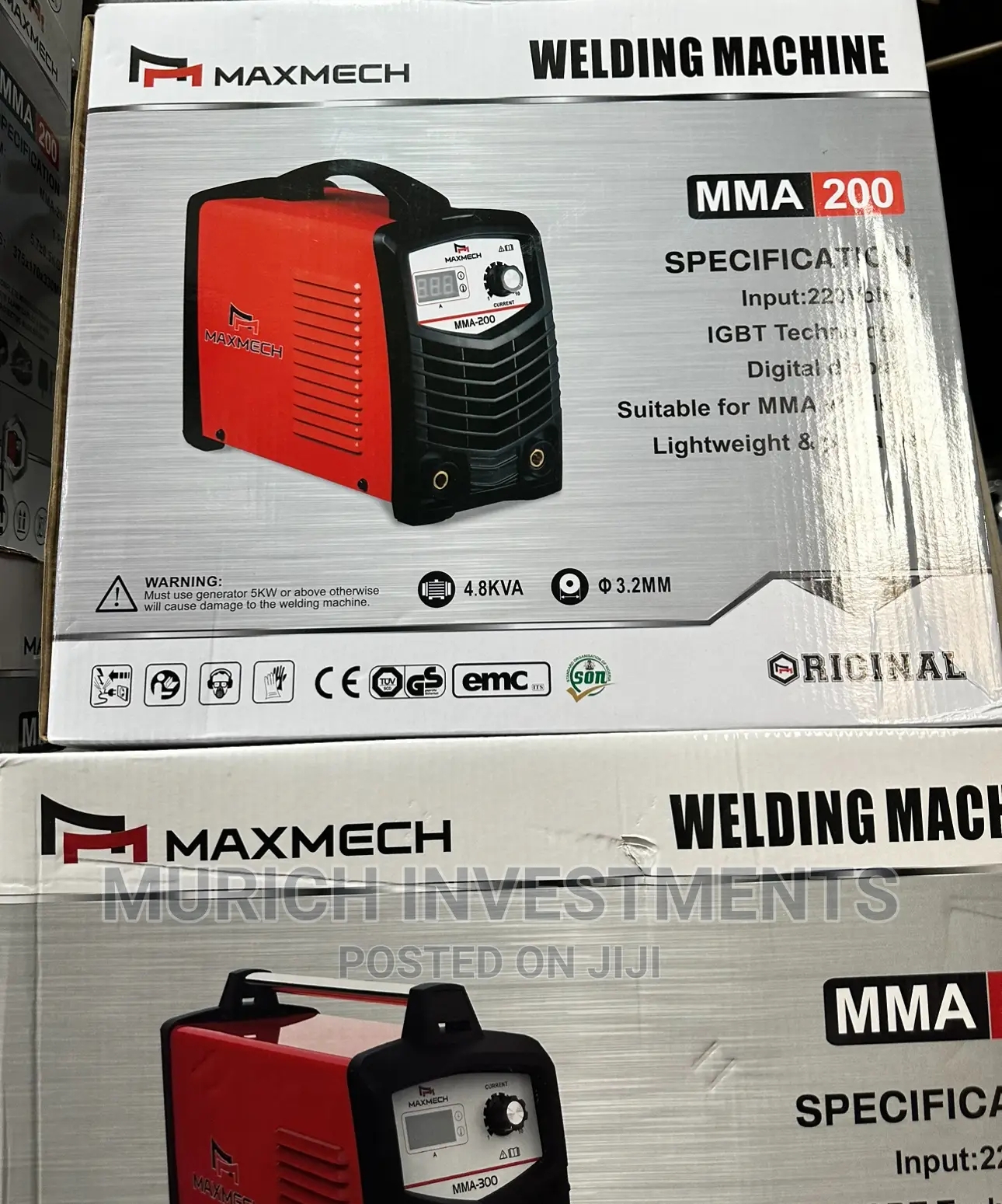 Maxmech Welding Machine Mma -200