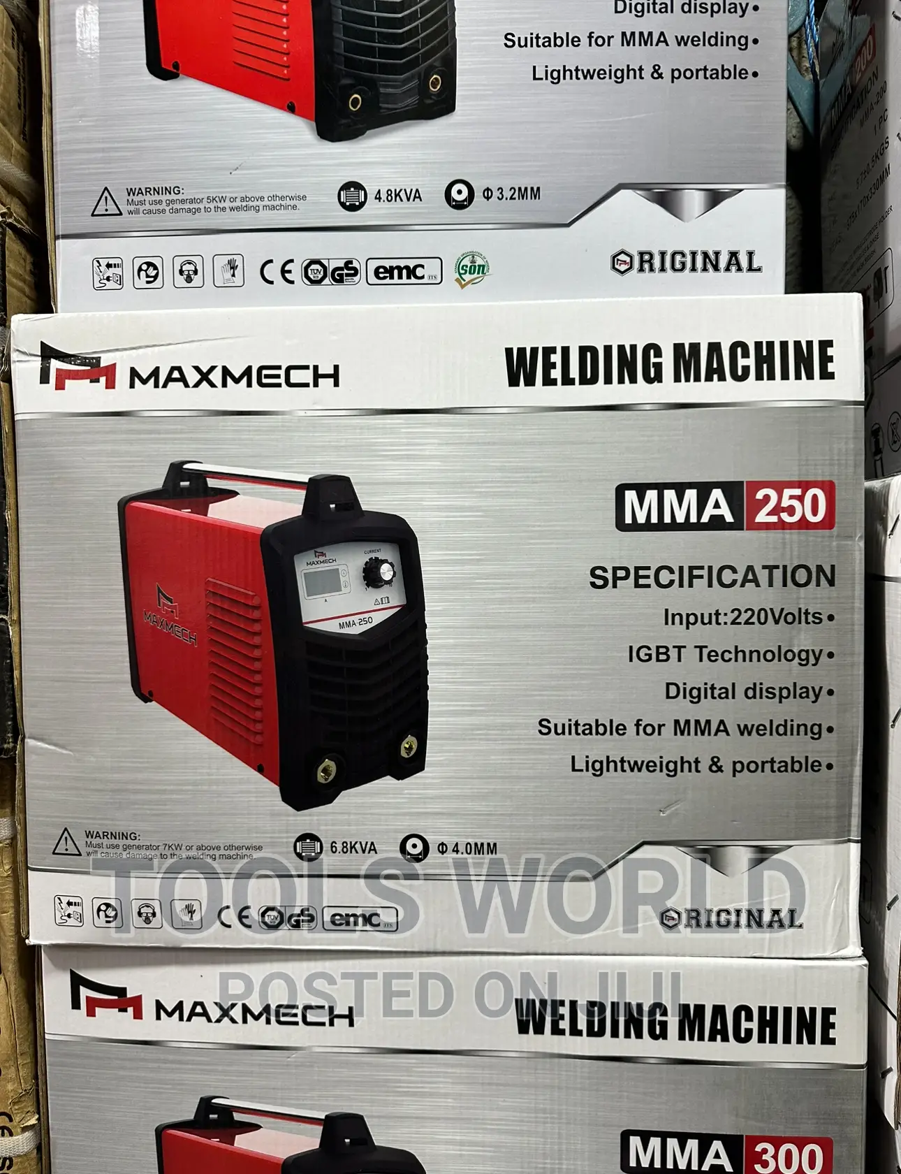 Maxmech Welding Machine Mma - 250A