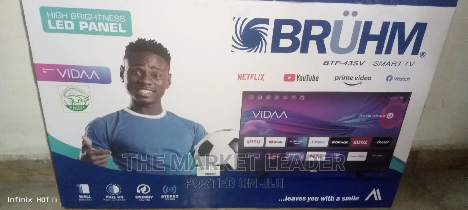 Bruhm 43” Smart Tv