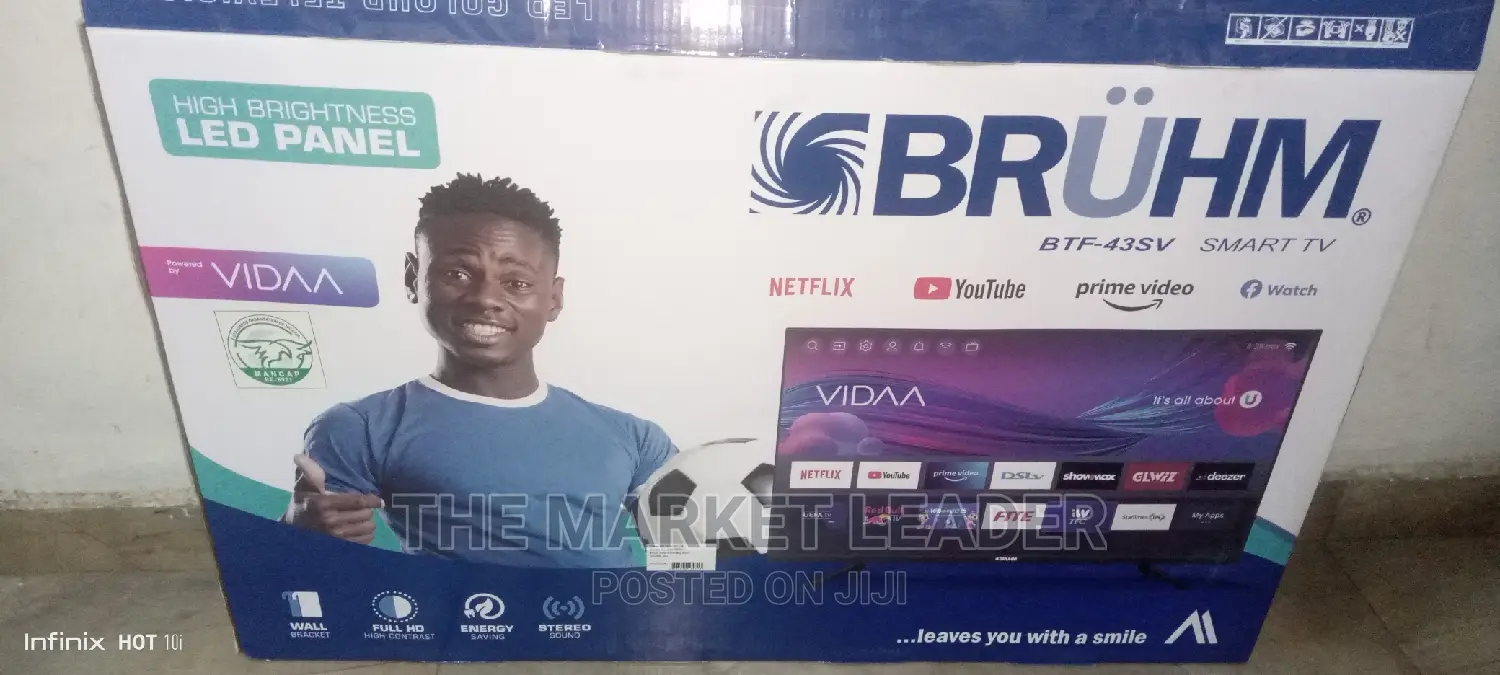 Bruhm 43” Smart Tv