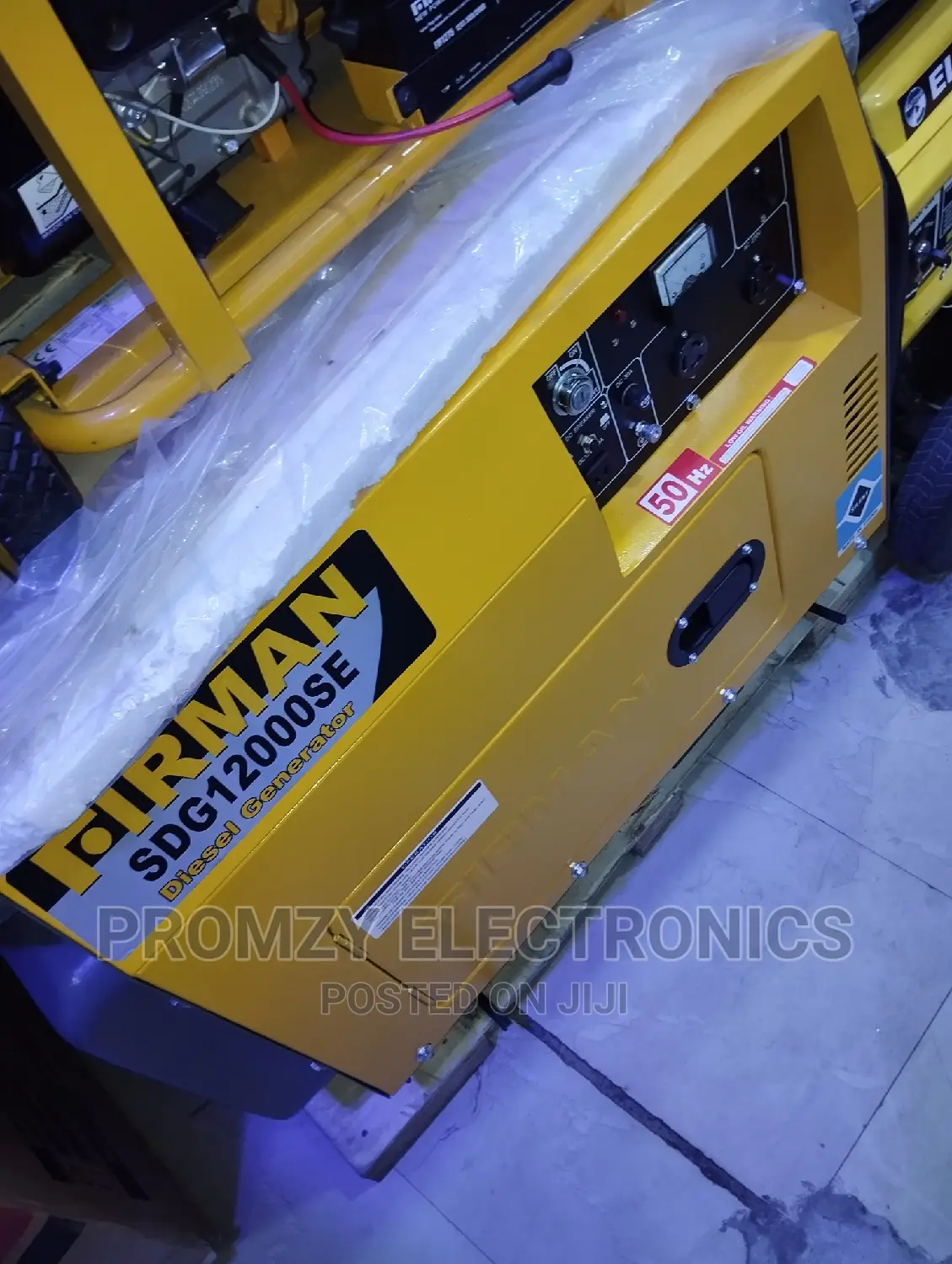 Firman(10kva) Diesel Soundproof Generator Model Sdg12000se