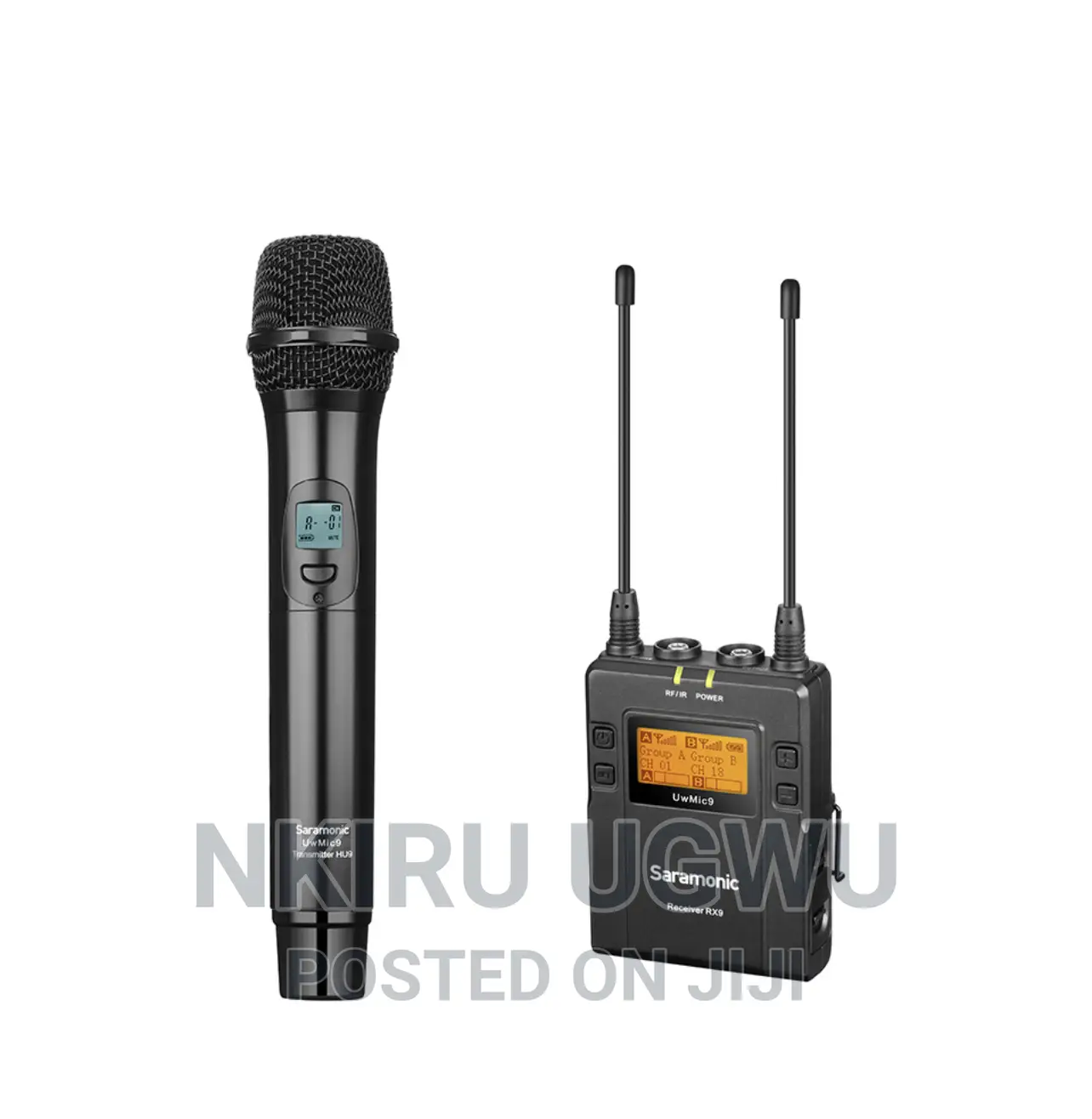 Saramonic Uwmic9 Camera-Mount Wireless Cardioid Handheld Mic