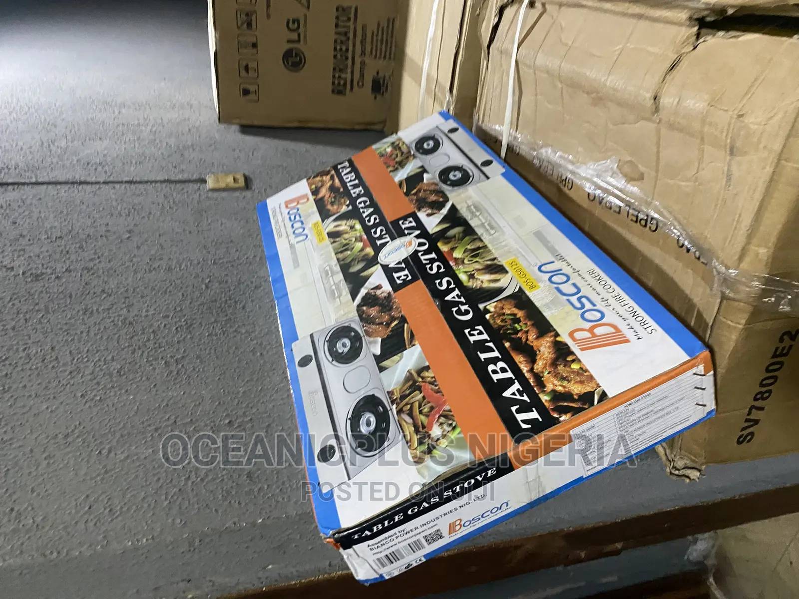 Boscon Table Top Stove | Oceanic Plus Nigeria