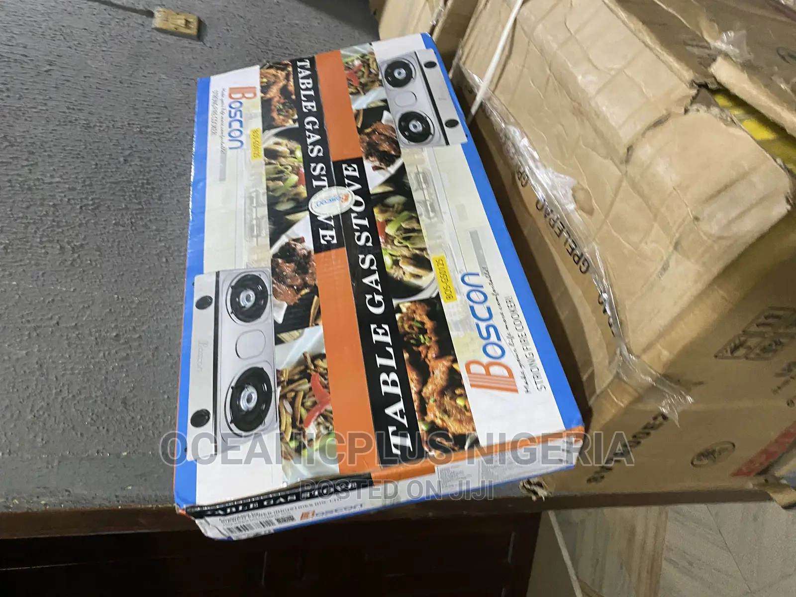 Home Fit Boscon Table Top Double Burner Gas Cooker