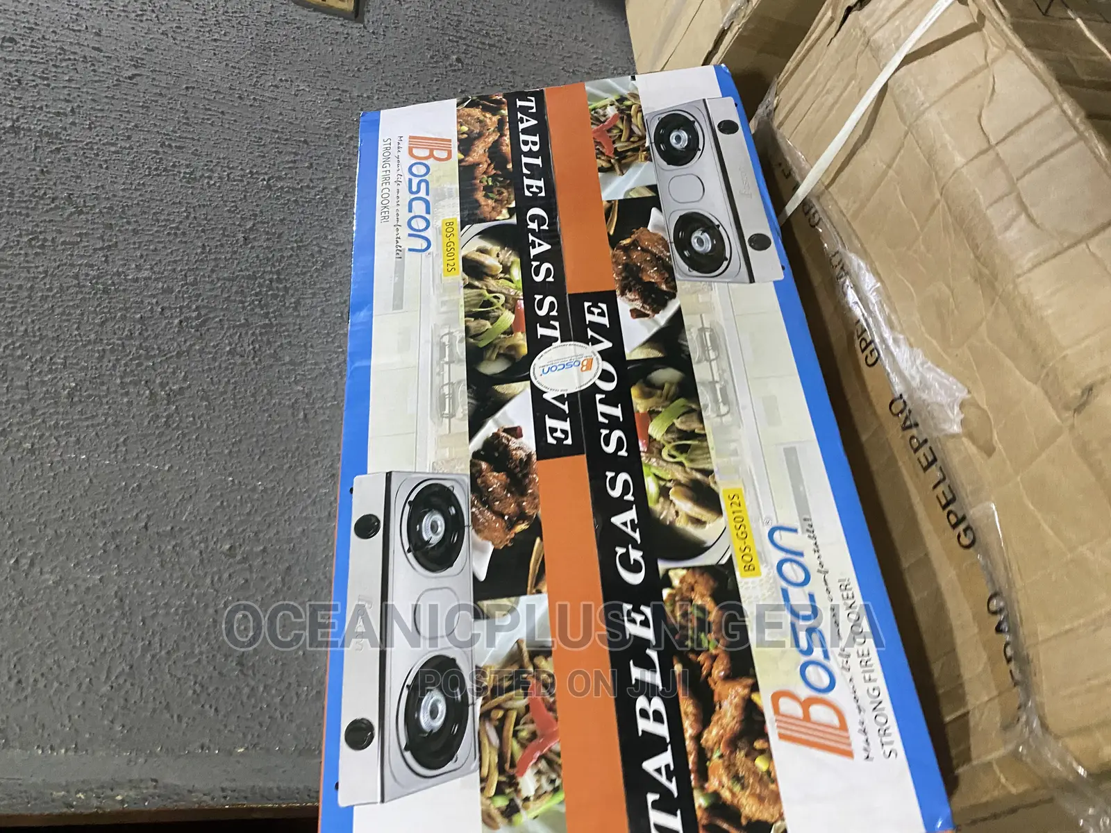 New Boscon Double Face Gas Cooker