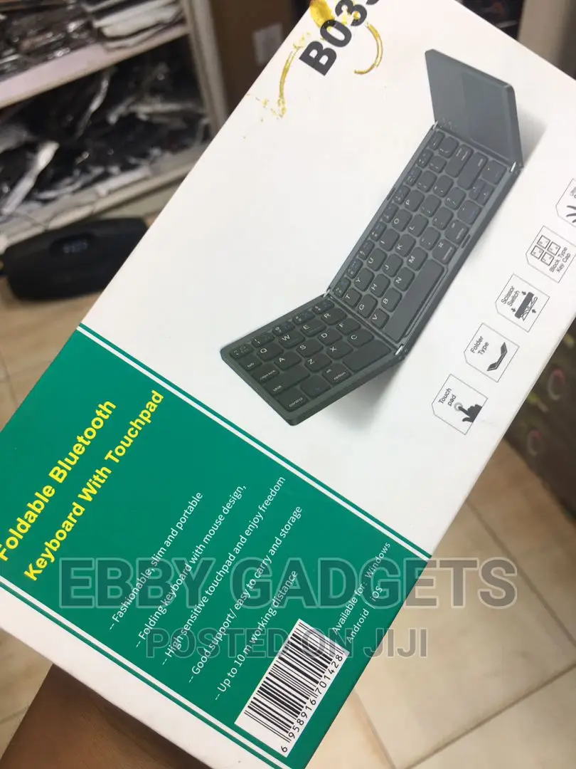 B033 Mini Foldable Bluetooth Wireless Keyboard For Tab