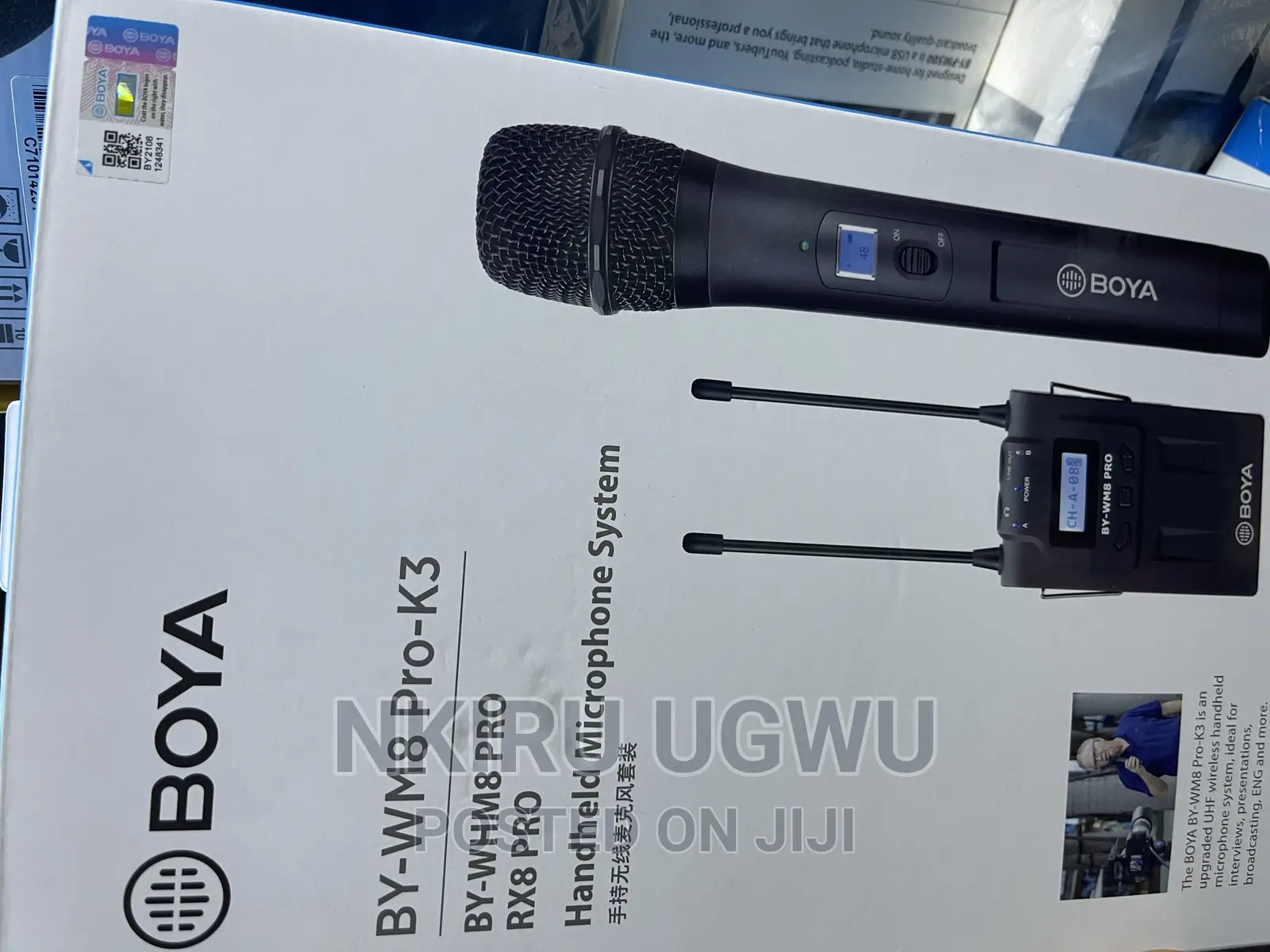 Boya by-Wm8 PRO Wireless Handheld Microphone