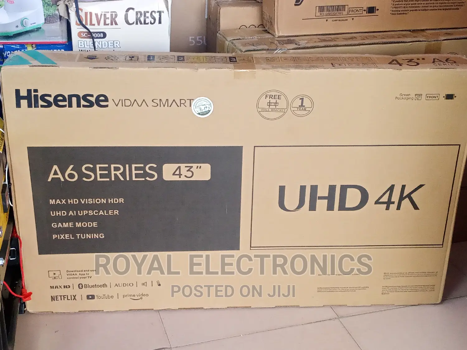 Great Quality Hisense 43 Inch A6h Series Uhd Smart Tv