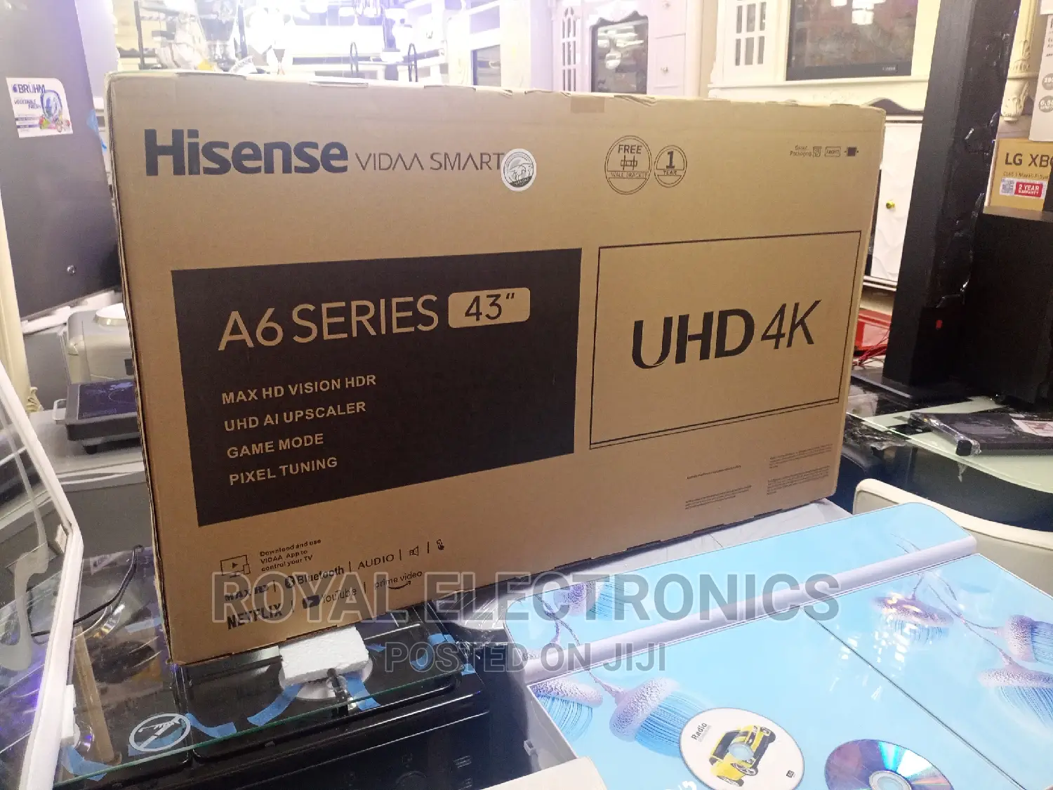 Ultra Clear Hisense 43 Inch A6h Series Uhd Smart Tv