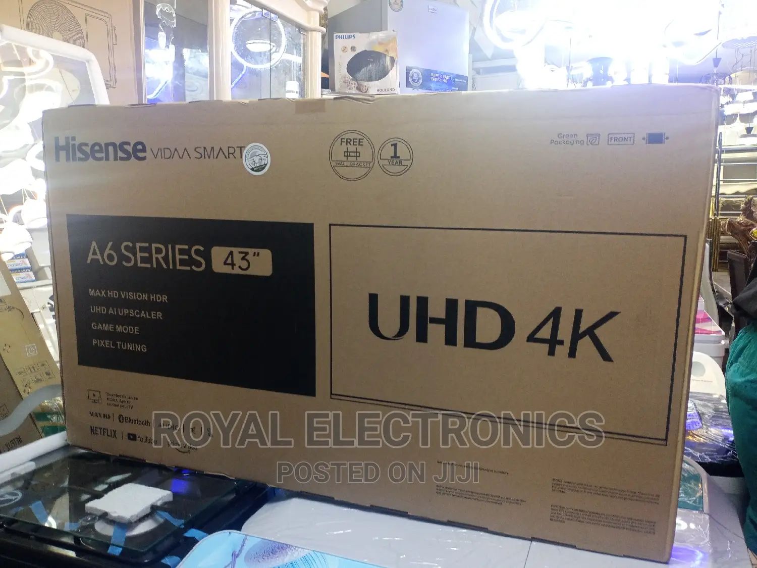 Unique Design Hisense 43 Inch A6h Series Uhd Smart Tv