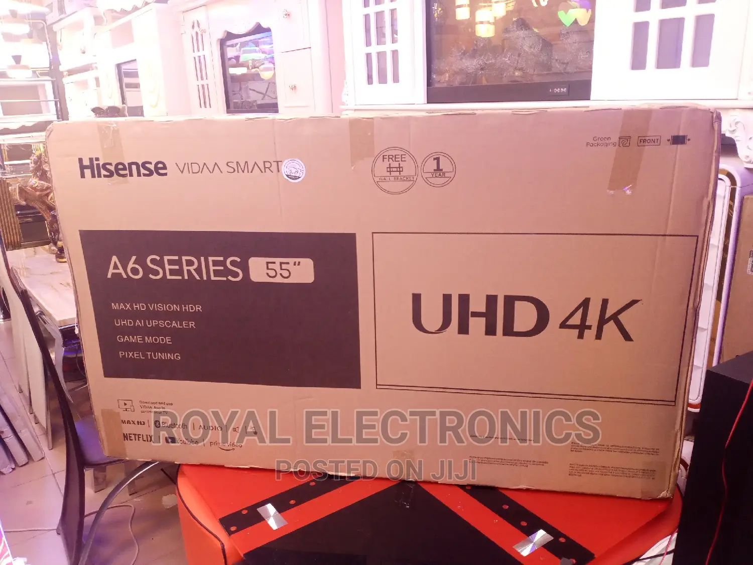 Classic Hisense 55 Inch A6k Series Uhd Tv