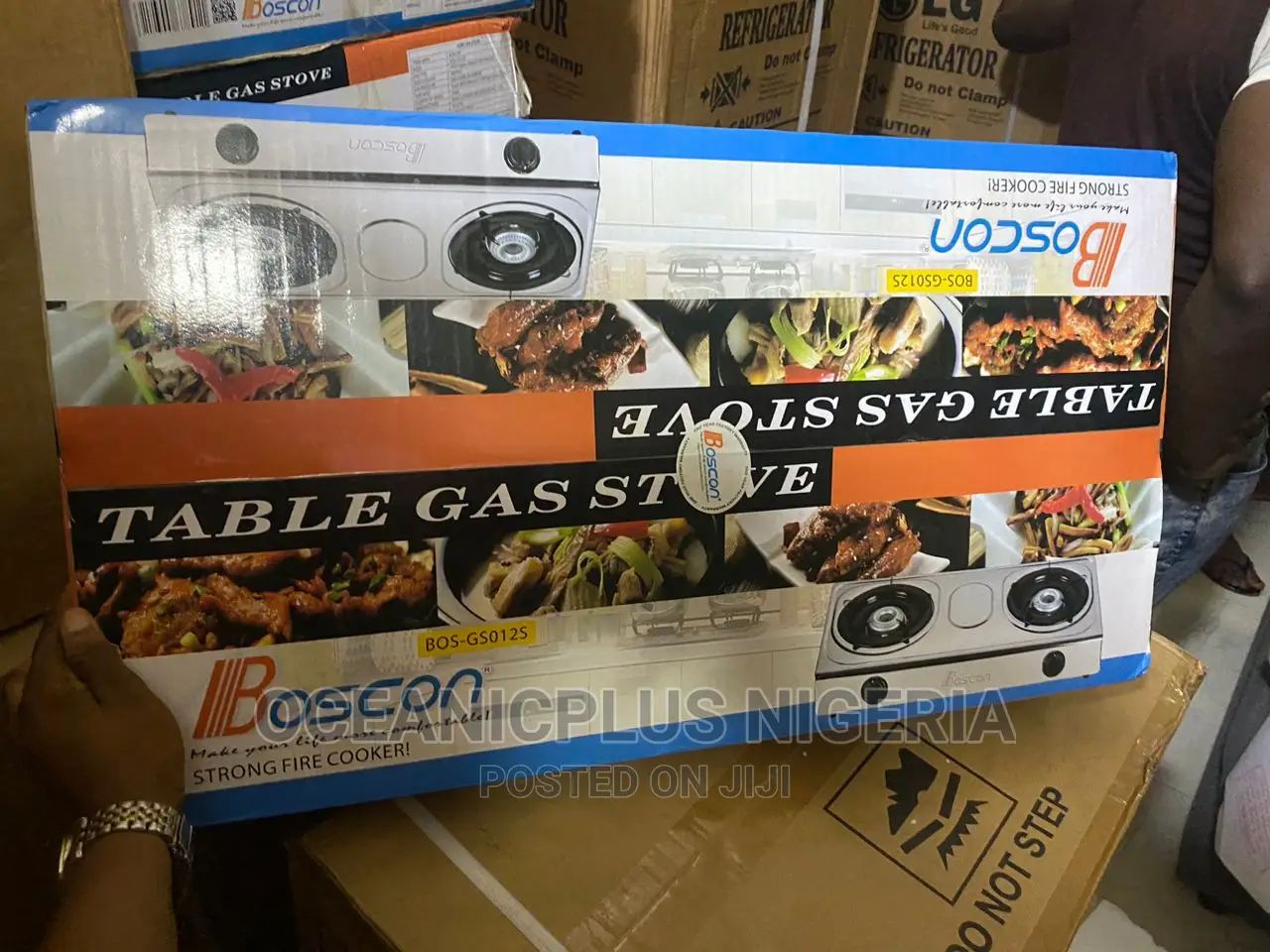 Blue Flame Boscon Table Top Gas Cooker With - 2 Burner