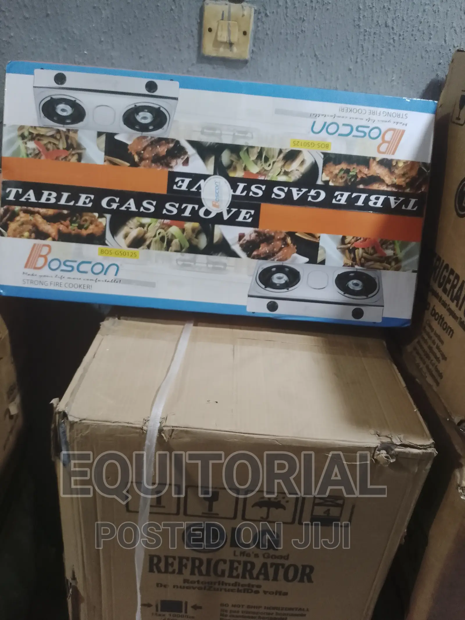 Boscon Steel Table Top Gas Cooker - 2 Burner