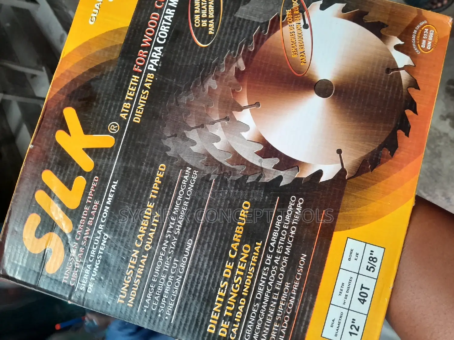 12 X 40T Wood Saw Blade