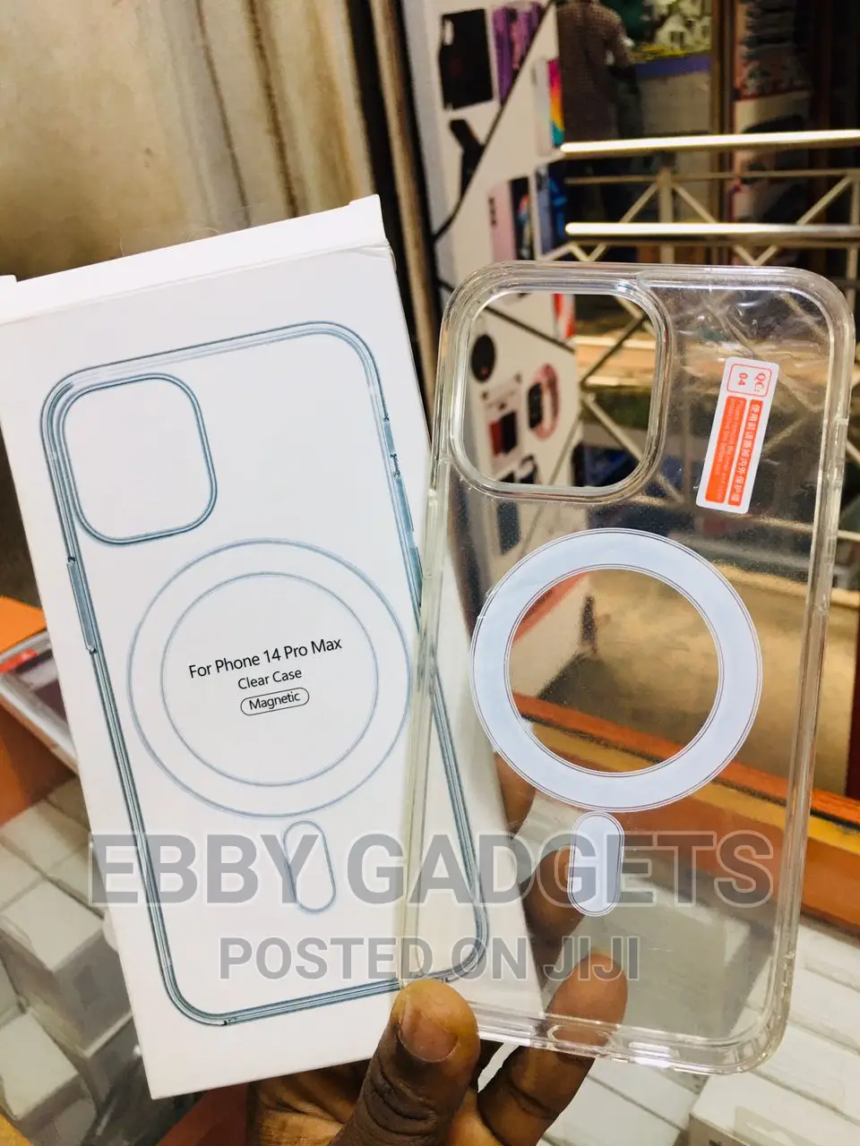 Transparent Mobile Phone Cover for Magsafe Phone Clear Case
