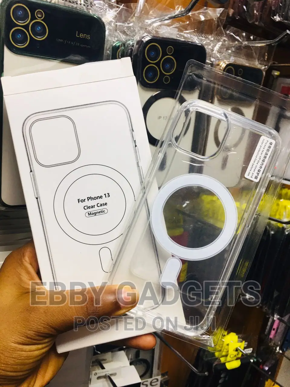 Transparent Mobile Phone Cover for Magsafe Phone Clear Case