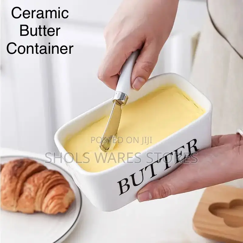 Ceramic Butter Container