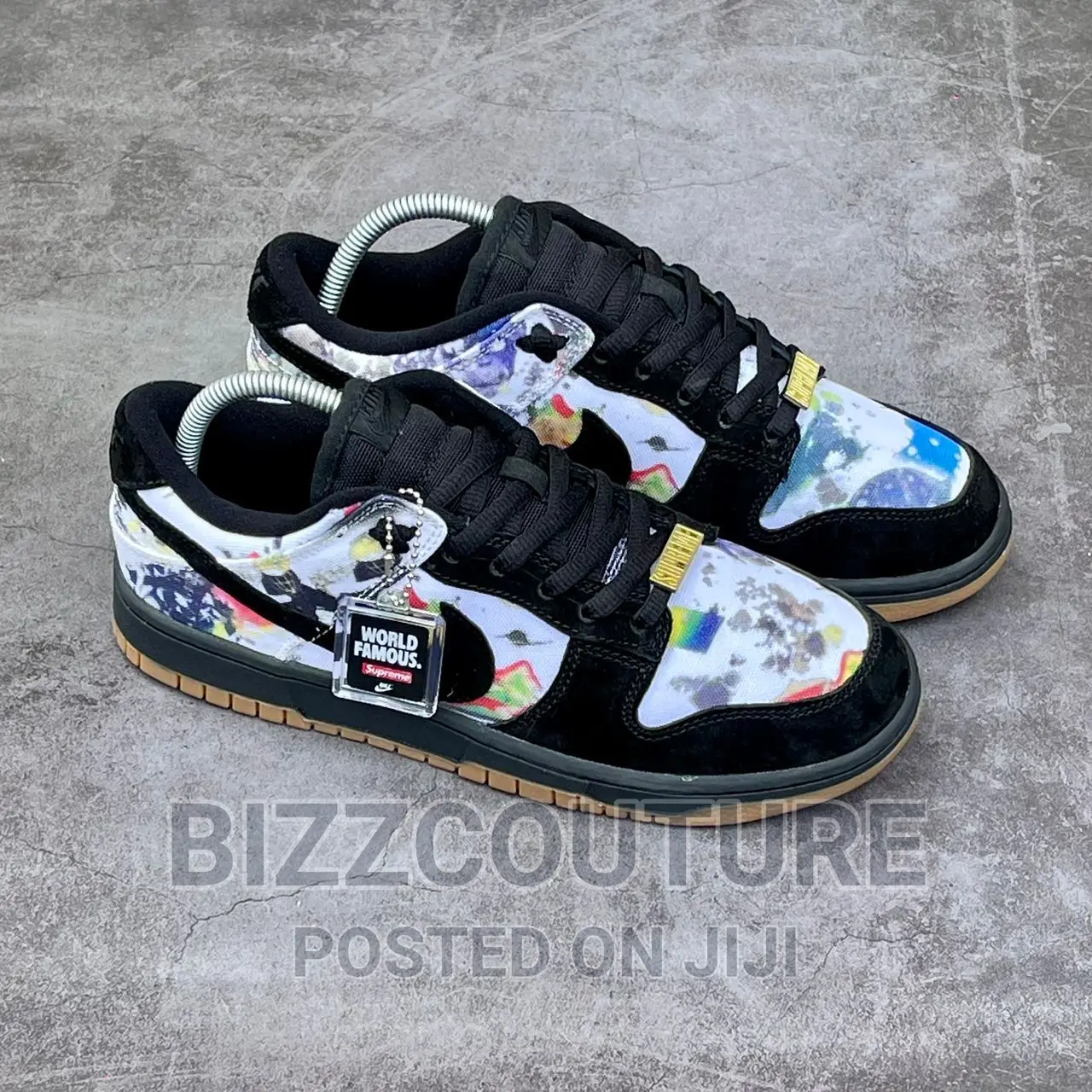 Original Supreme NIKE SB Dunk Low Sneakers Available Instore