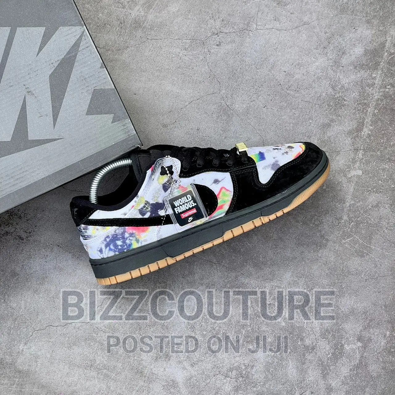 Original Supreme NIKE SB Dunk Low Sneakers Available Instore