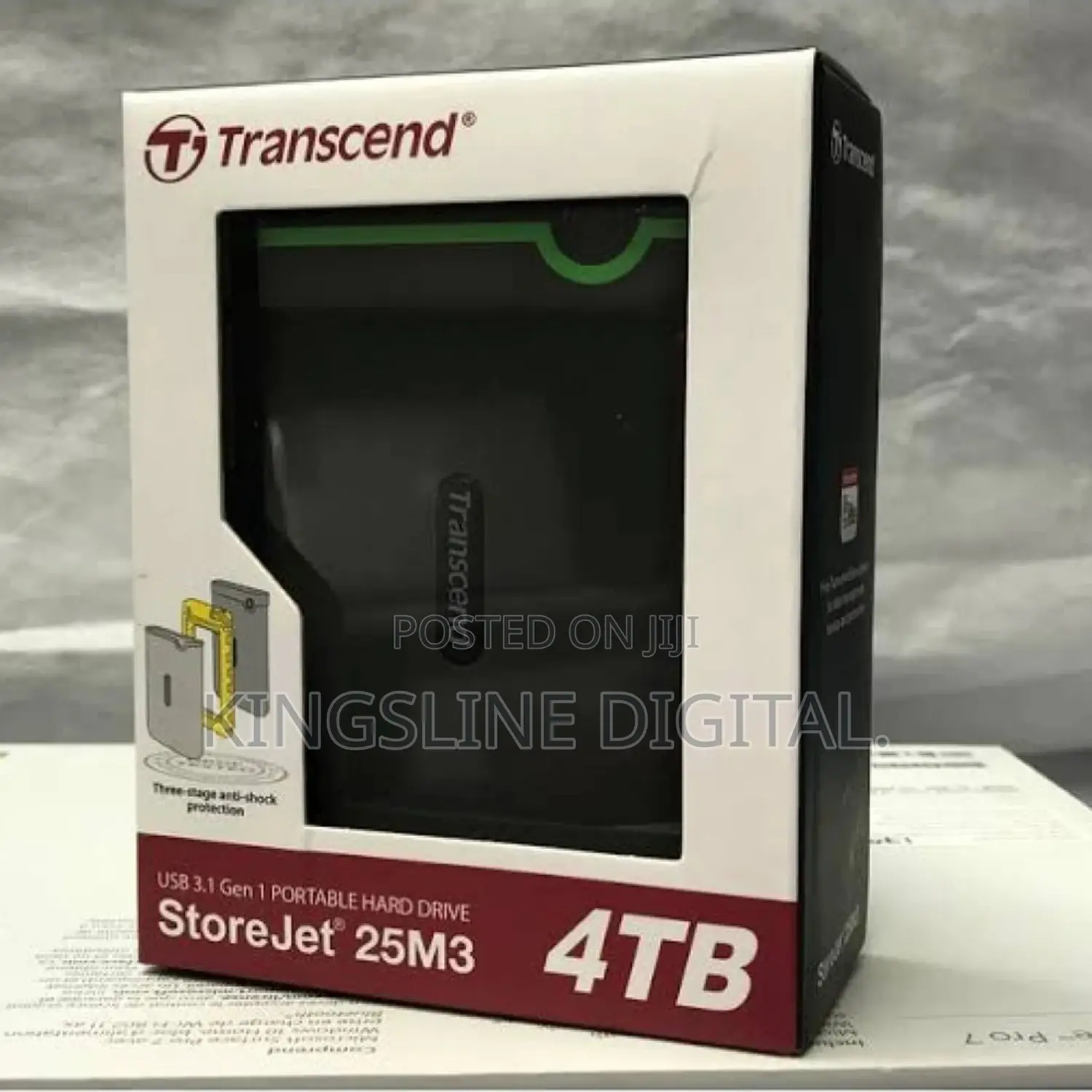 Transcend 4tb Storejet 25m3c External HDD