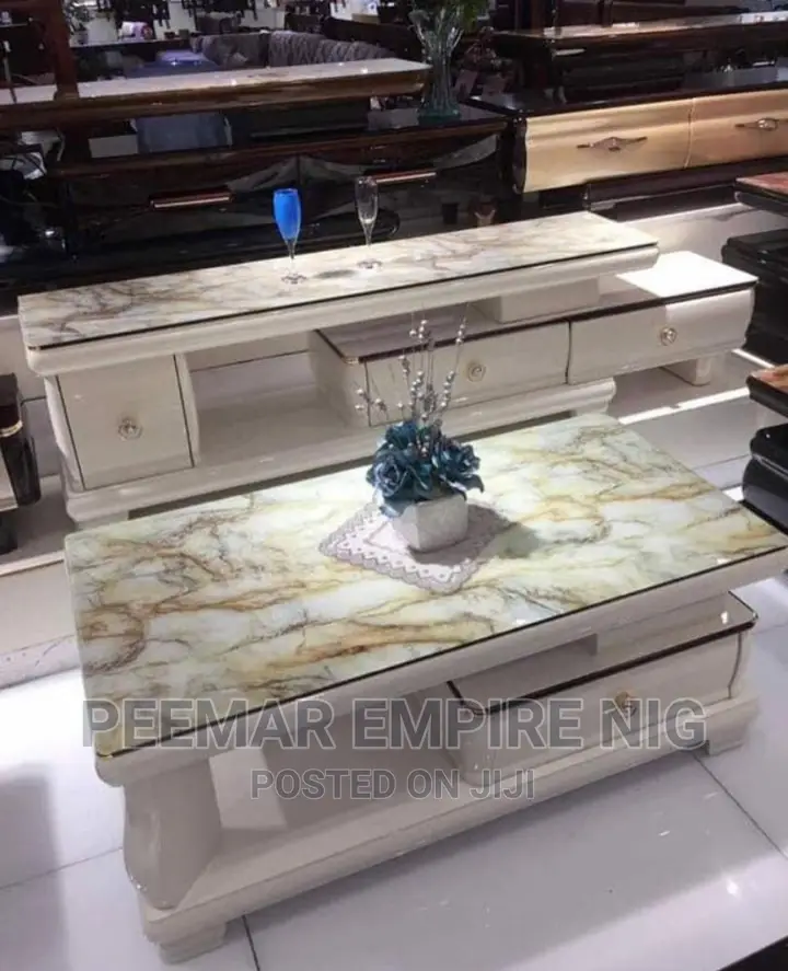 Original Executive Imported TV Stand and Center Table