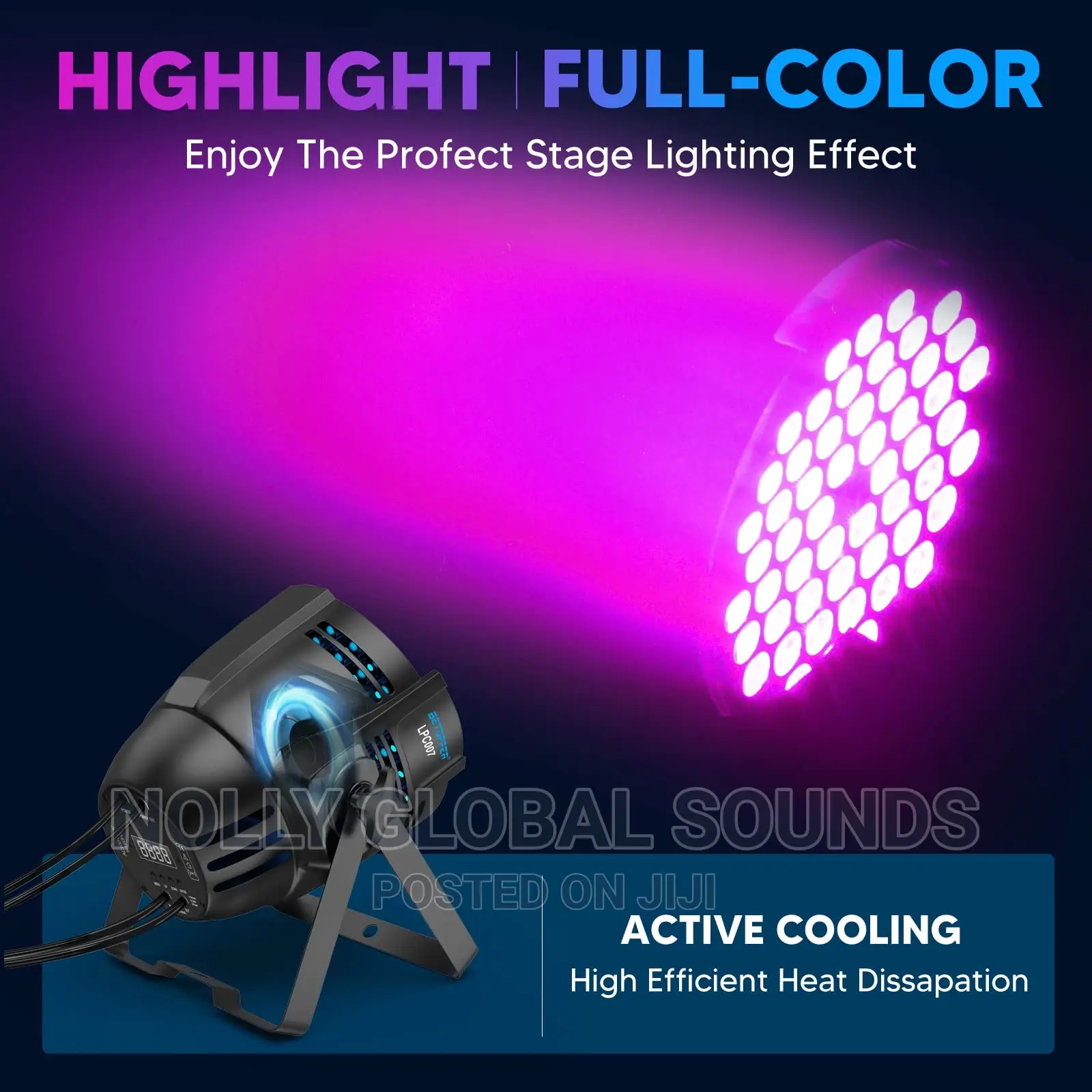 54x3w Stage Light RGBW Led Par DMX512 Stage Dj Disco Light