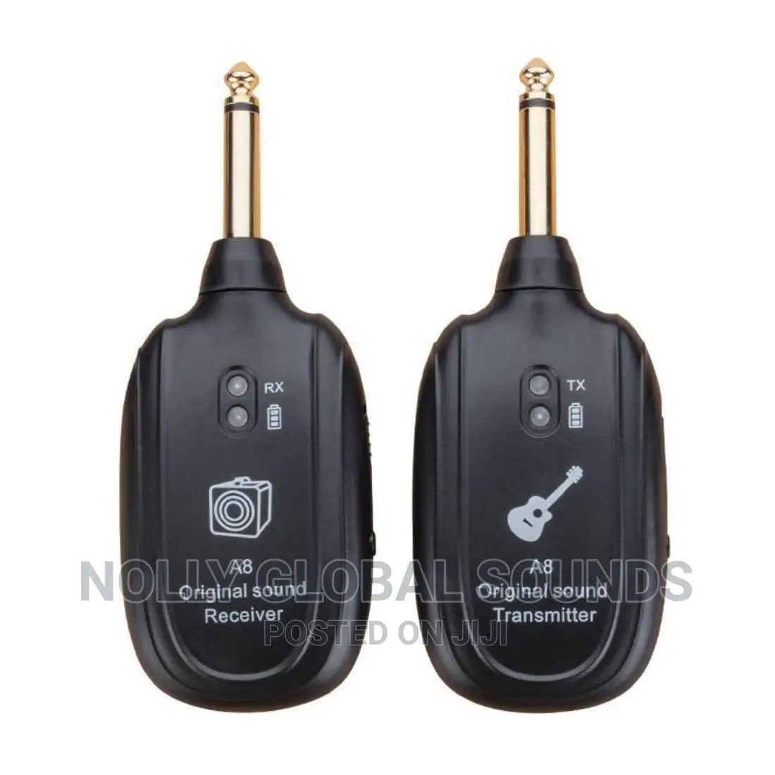Wireless VHF Audio Guitar Transmitter Receiver,Rechargeable