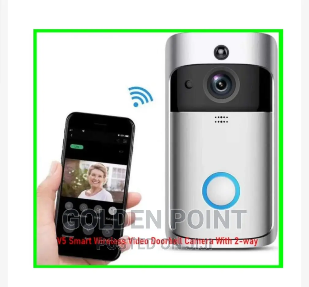 V5 Wifi Smart Phone Video Doorbell Intercom Camera