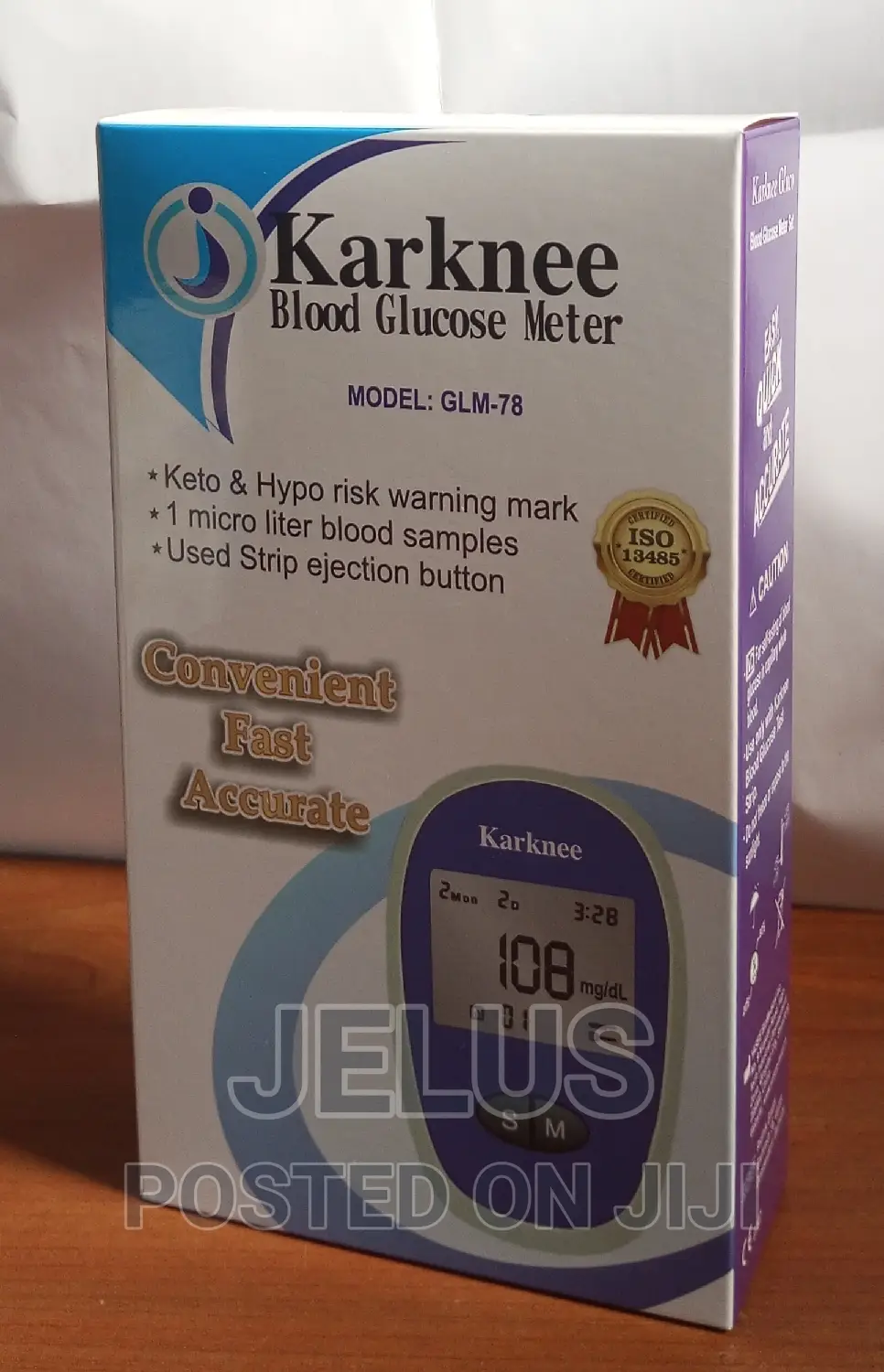 Karknee Glucometer GLM-78 With 25 Free Strips