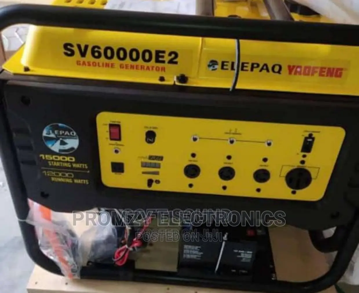 (15kva) Elepaq Yaofeng Petrol Generator Model Sv60000e2 100%