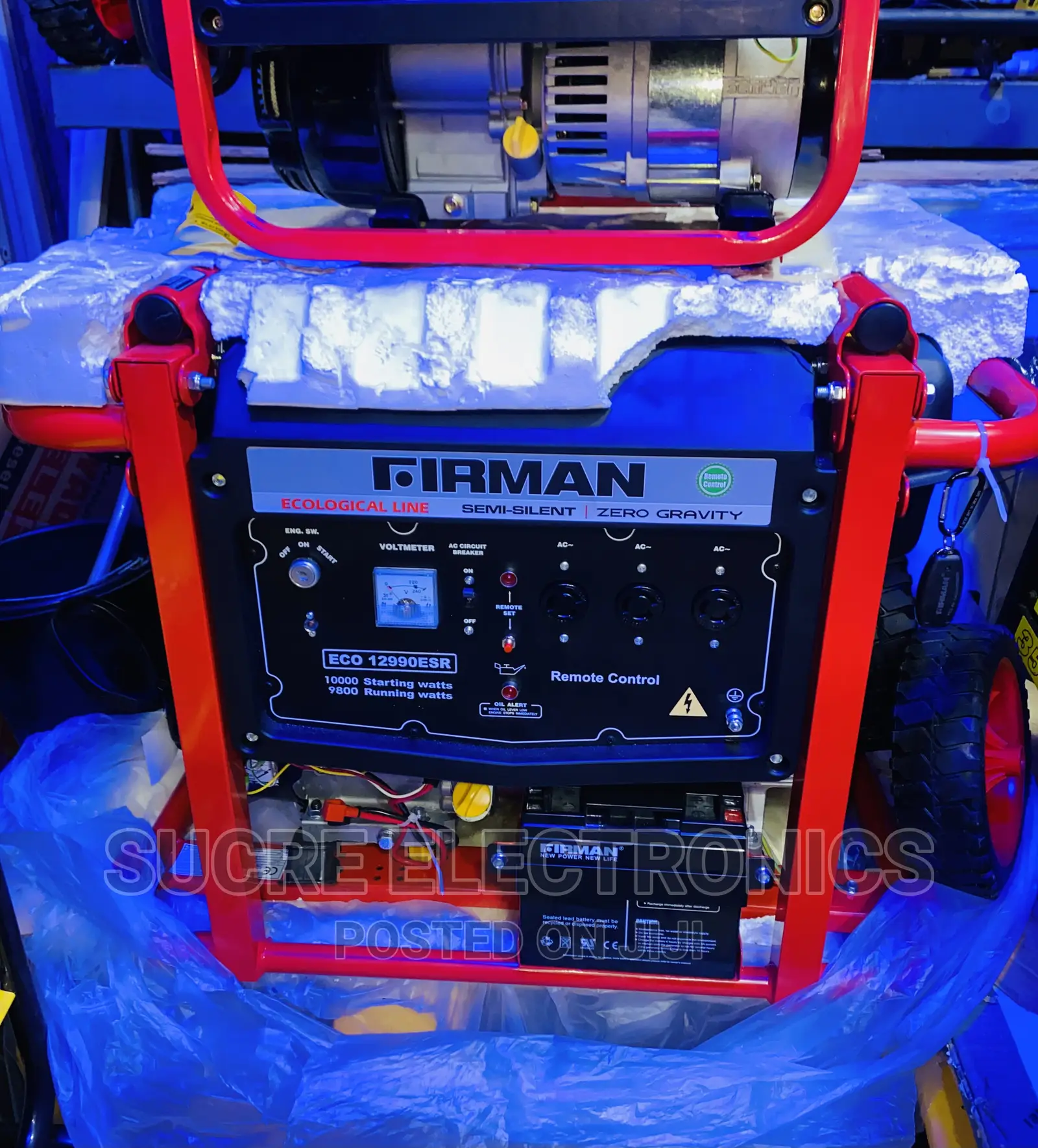 10kva Firman Remote Control ECO12990ES Generator