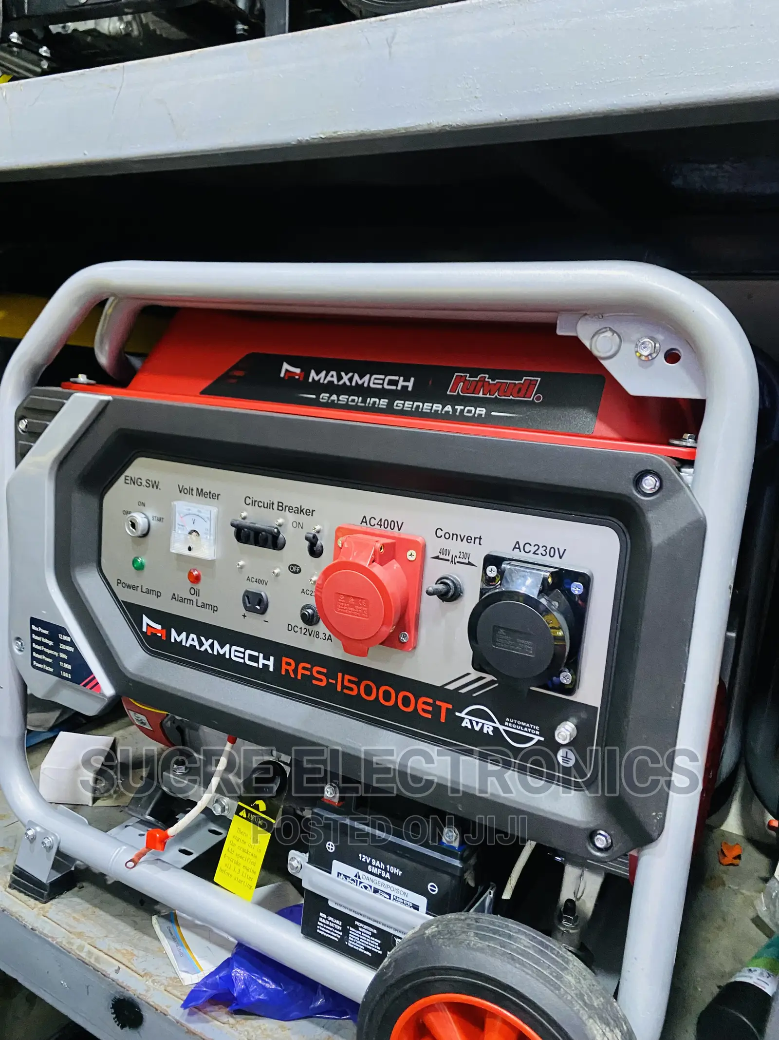 12kva RFS Maxmech Petrol Generator Three Phase