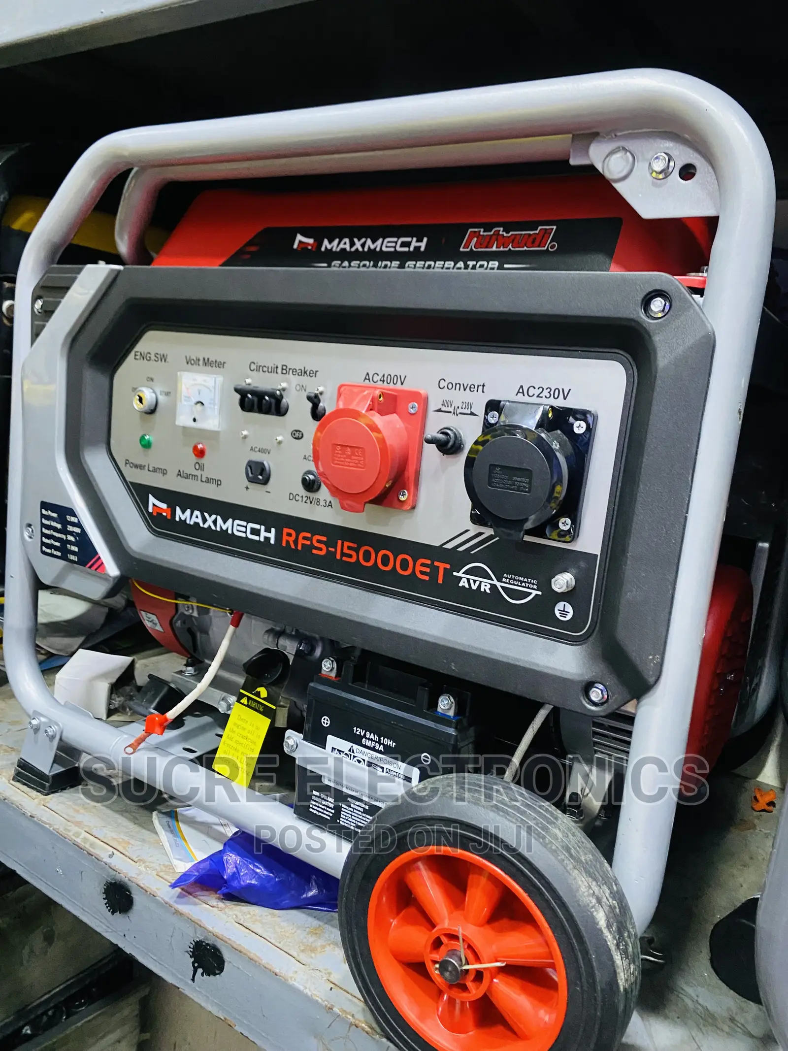 12kva RFS Maxmech Petrol Generator Three Phase