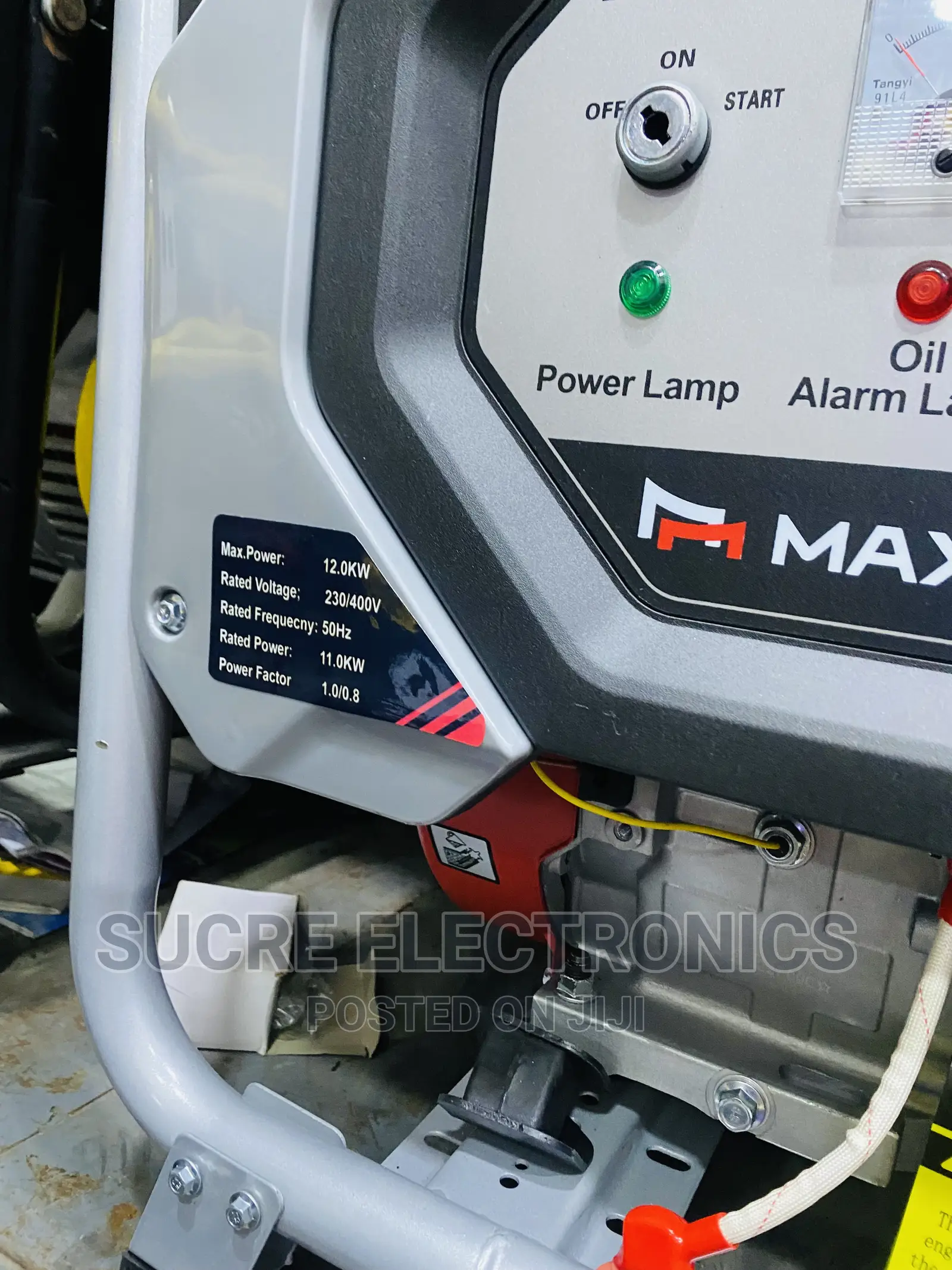 12kva Maxmech Three Phase Petrol Generator