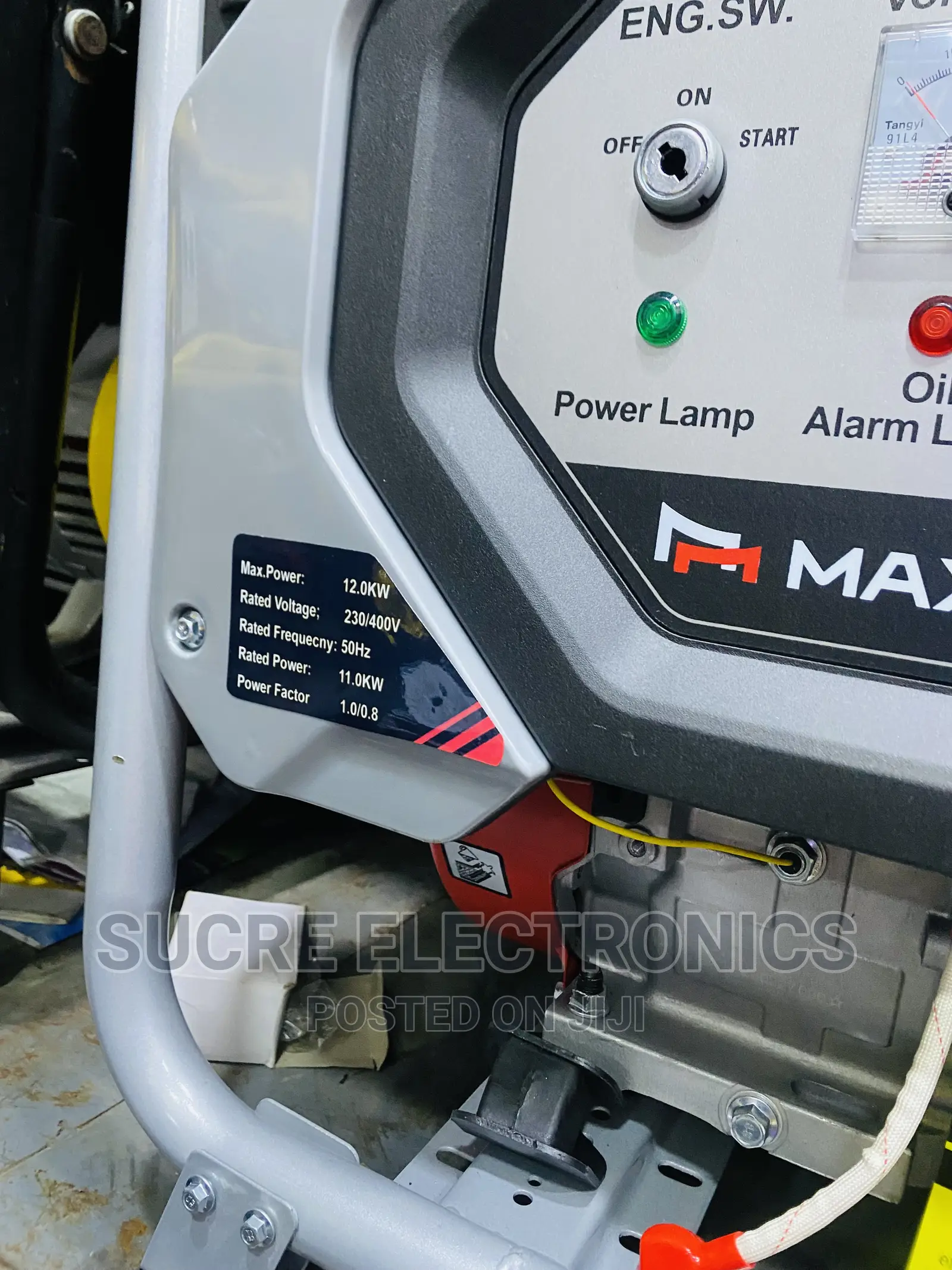 12kva Maxmech RFS15000ET Three Phase Petrol Generator