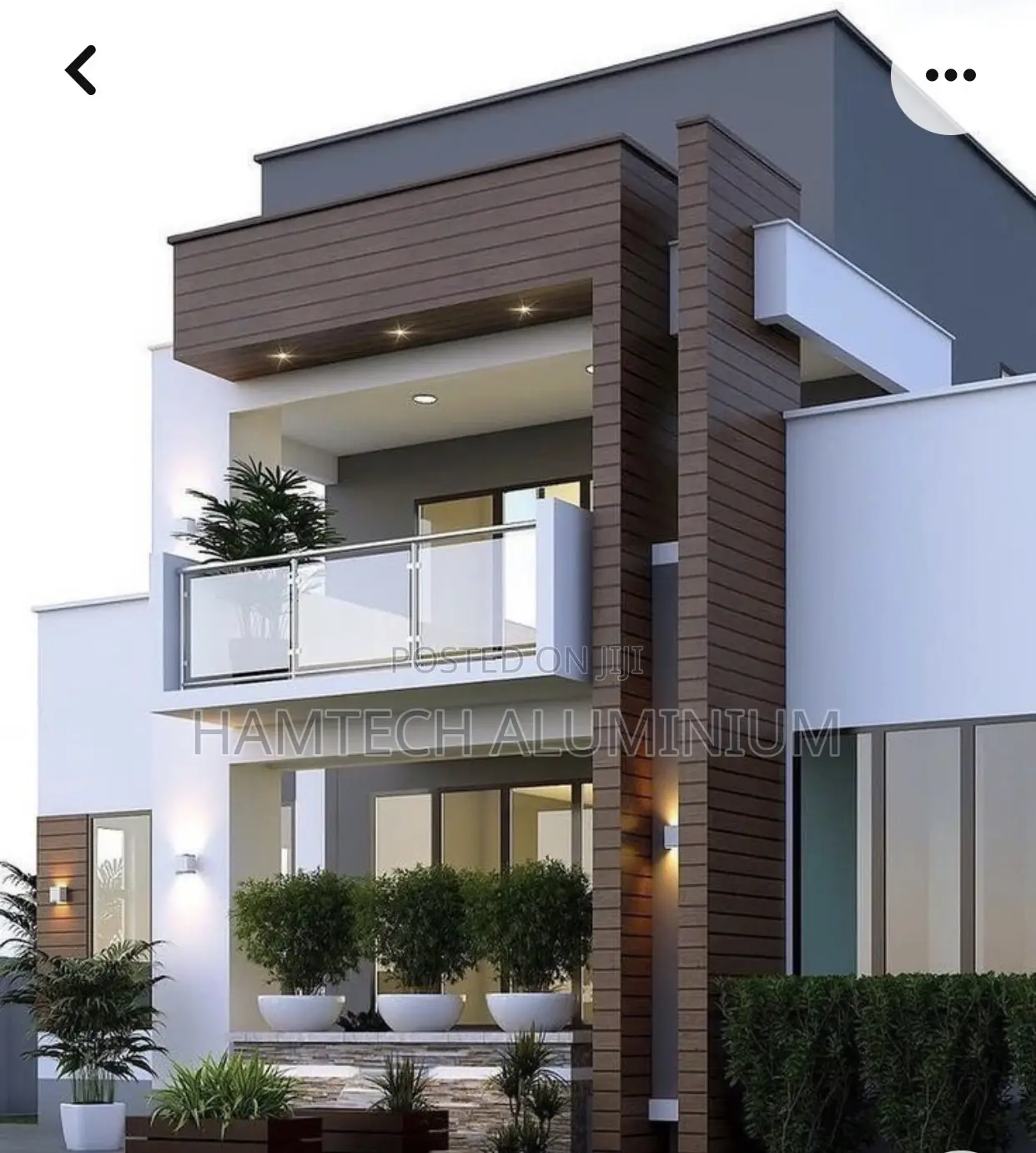 Modern Balcony Glass Handrail